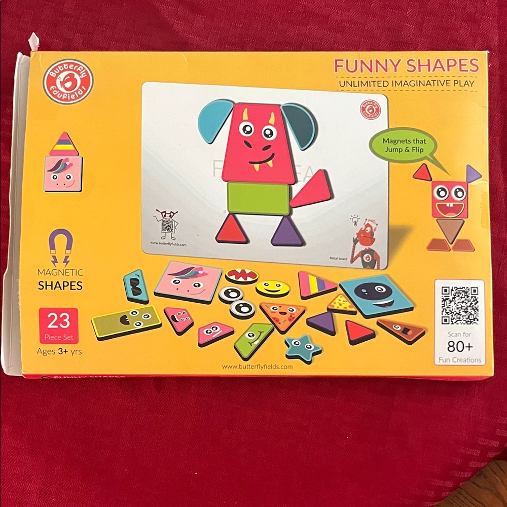 Funny Shapes Magnetic Puzzle